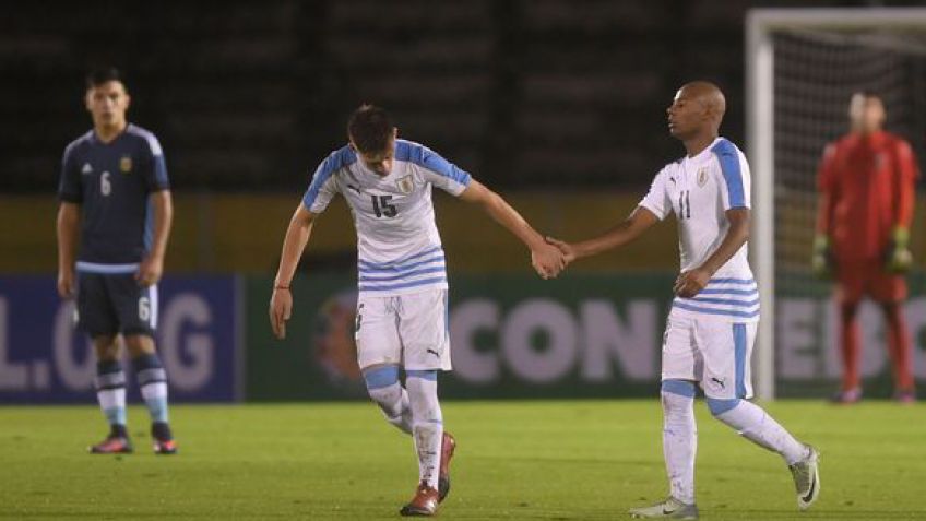 Sub 20: Uruguay goleó a Argentina en el inicio del hexagonal final del Sudamericano