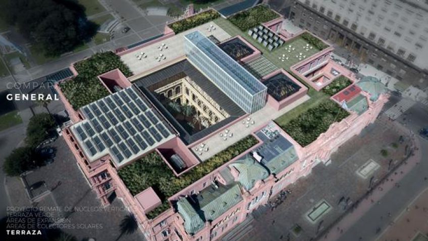 La Casa Rosada será remodelada en tres años