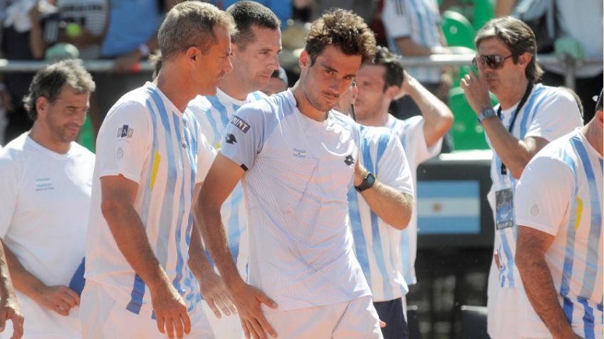 Lo extrañaron a Delpo: Argentina afuera de la Copa Davis