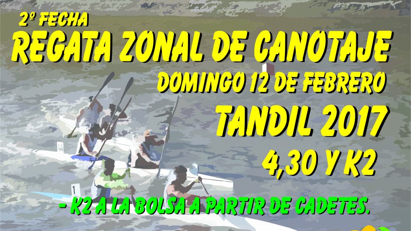 Segunda fecha Regata Zonal de Canotaje