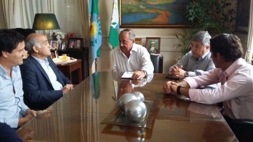 Salvador fue recibido por Lunghi y encabeza la reunión de Cambiemos 