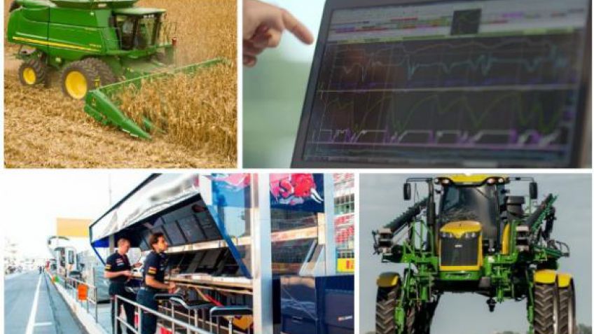 Como en la Fórmula 1 pero en el campo: datos en tiempo real
