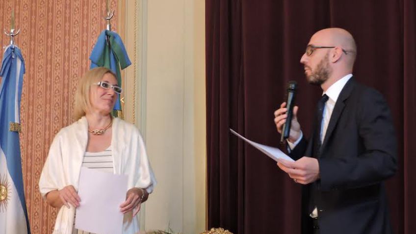 El intendente acompañó la asunción de la nueva Vicecónsul de Italia en Tandil