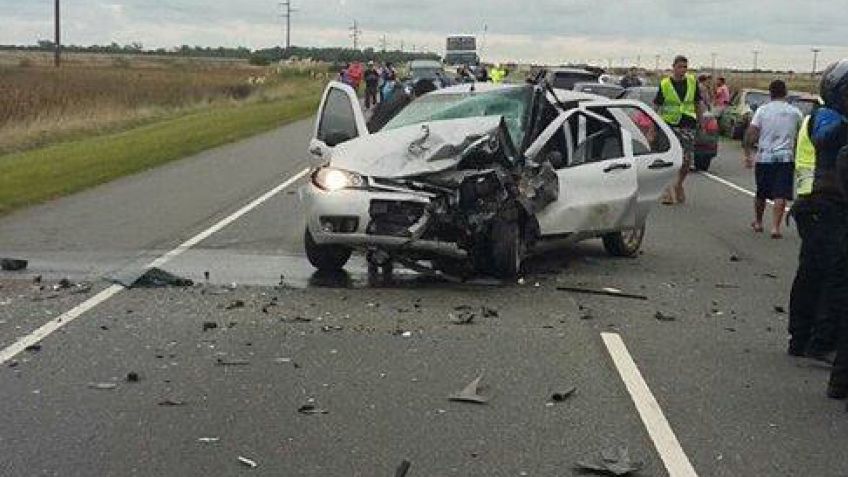 Un tandilense resultó ileso de choque fatal en la ruta interbalnearia