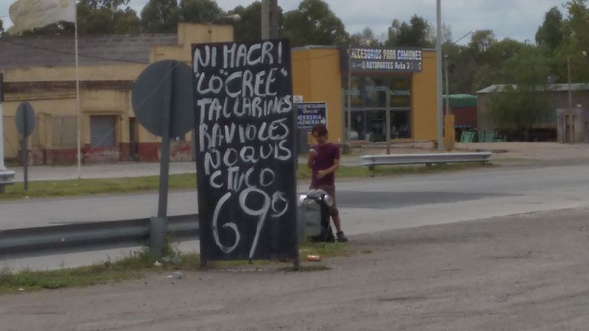 Desde Azul, dedicado al presidente