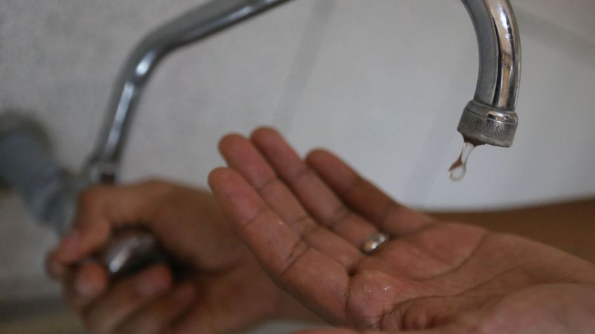 Corte del servicio de agua por tareas de reparación de cañería