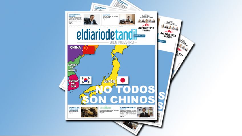 "No todos son chinos", la tapa del Semanario