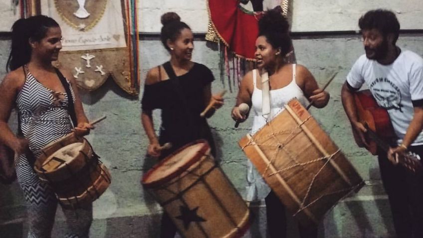 Movimiento de Dramaturgia Rural (Brasil) en el Carnaval de mi Tandil