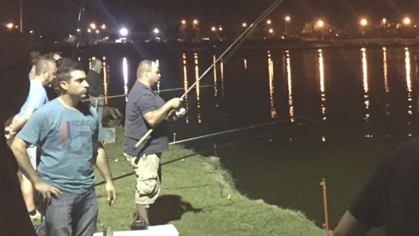 Se realizó el primer concurso de pesca nocturna en el CNF