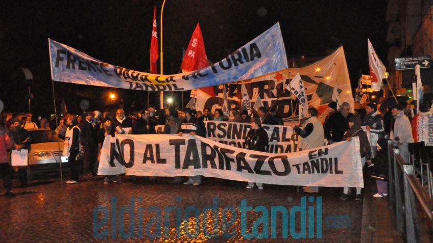 Convocan a nueva protesta contra el Tarifazo