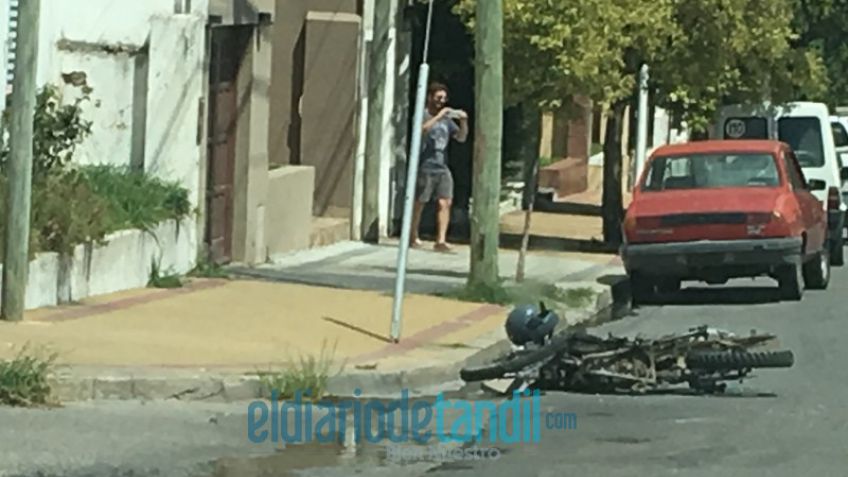 Otro siniestro vial tuvo lugar en Moreno y 25 mayo