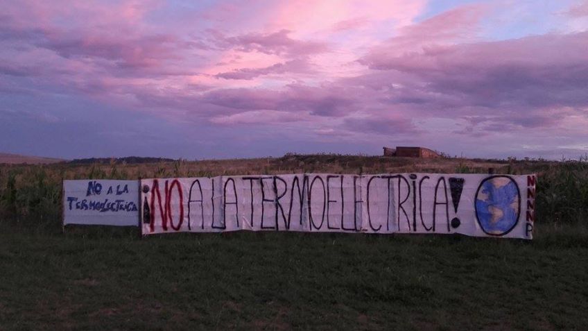 Vecinos continúan luchando contra la instalación de la termoeléctrica