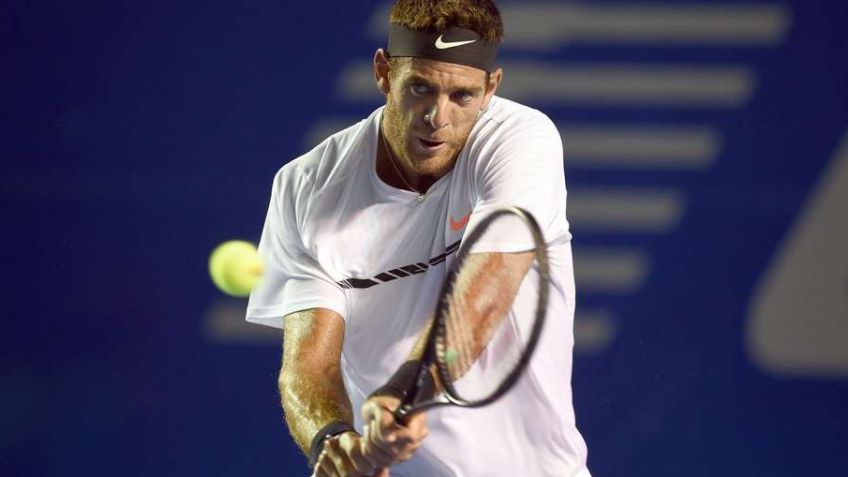 Delpo debutó con el pie derecho en Acapulco y se viene Djokovic