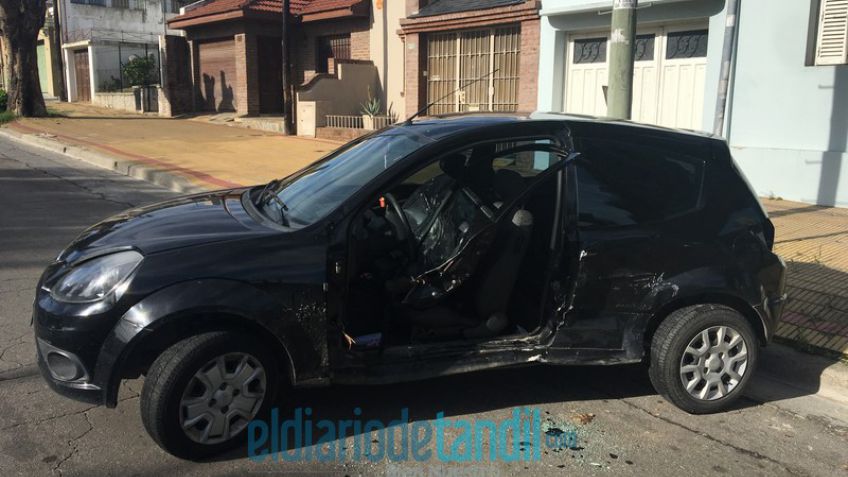 Violento choque dejó una mujer hospitalizada