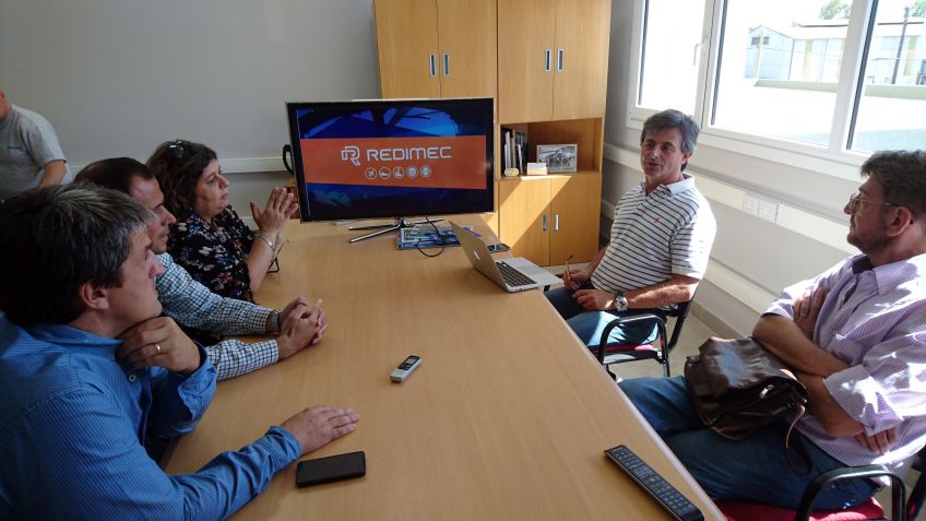 Concejales visitaron Redimec en su nueva planta del Parque Industrial