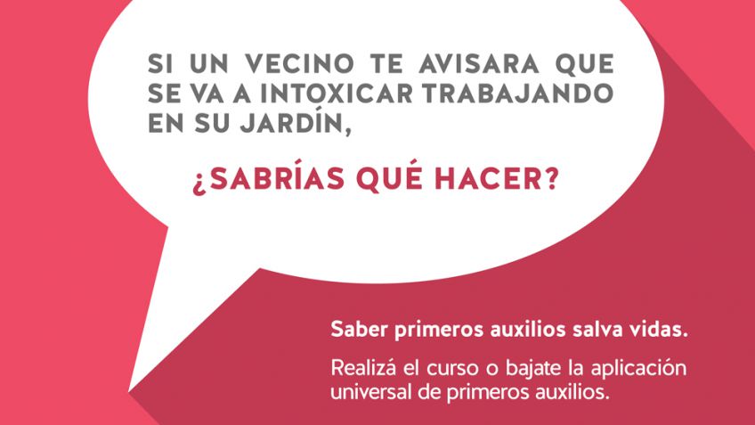 Primeros Auxilios para salvar vidas: si un accidente te avisara, ¿sabrías qué hacer?