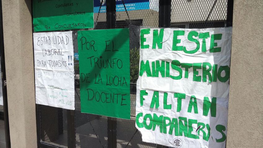 Los y las trabajadoras del ministerio de Trabajo de Nación adhieren a la lucha docente