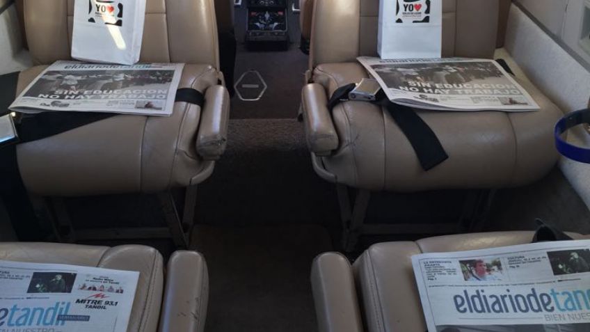 Vuelo y lectura rumbo a Buenos Aires