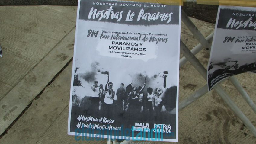 En el marco de su día, las mujeres se reunieron en distintas plazas de la ciudad
