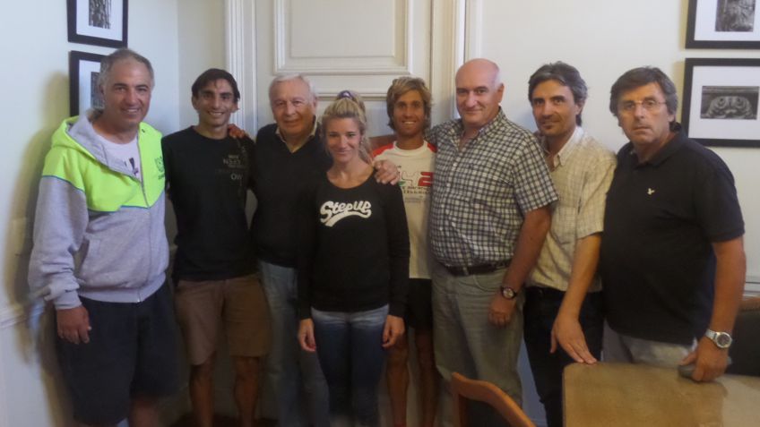 Atletas de elite se entrevistaron con autoridades de Unicen