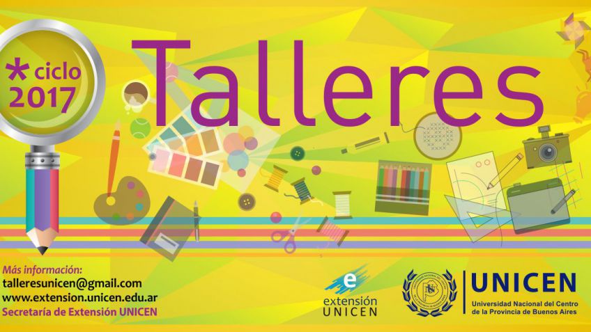 Extensión Unicen ofrece una nutrida oferta de talleres para la comunidad