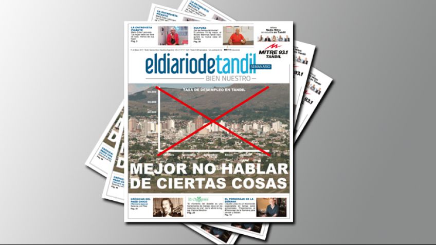 "Mejor no hablar de ciertas cosas", la tapa del Semanario