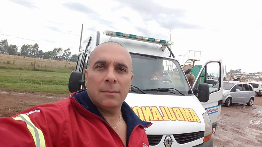 El relato de un enfermero tandilense que participó del recital del Indio