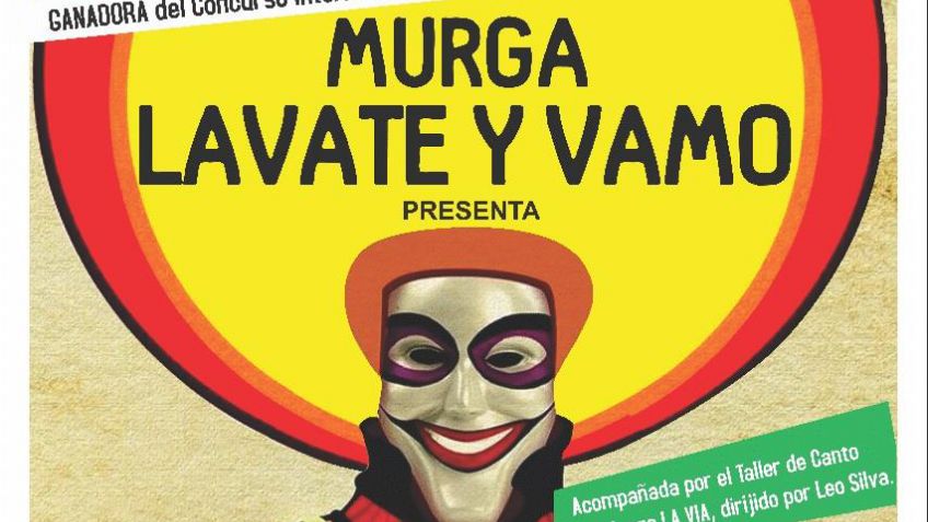 La Murga marplatense "Lavate y Vamo", en el centro cultural La Vía