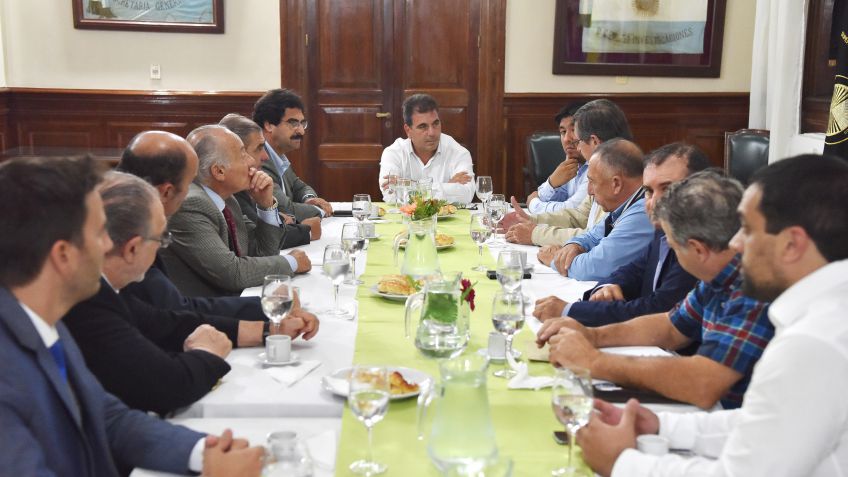 La Federación Agraria local estuvo reunida con Sarquís y Ritondo