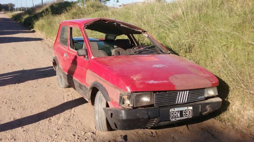 Aseguran que el auto que volcó el fin de semana fue usado para delinquir