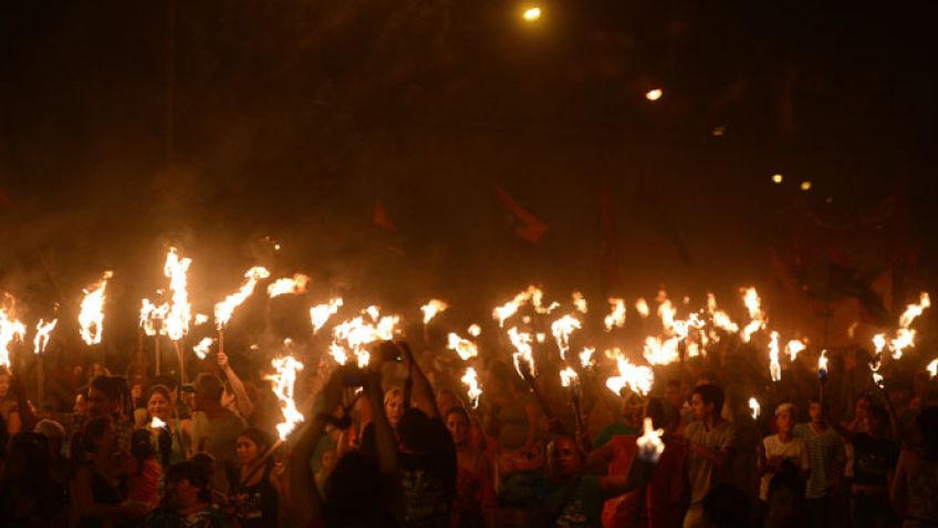 Docentes realizarán una marcha de antorchas