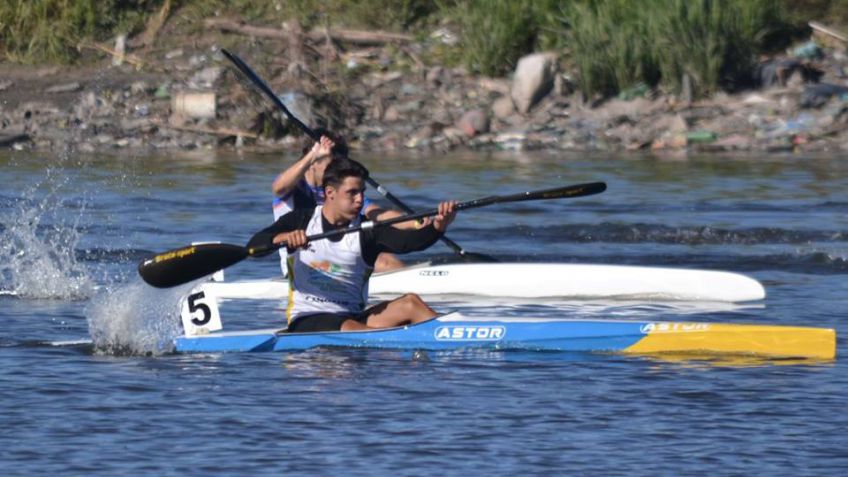 Tomás Génova a la Selección Nacional de canotaje