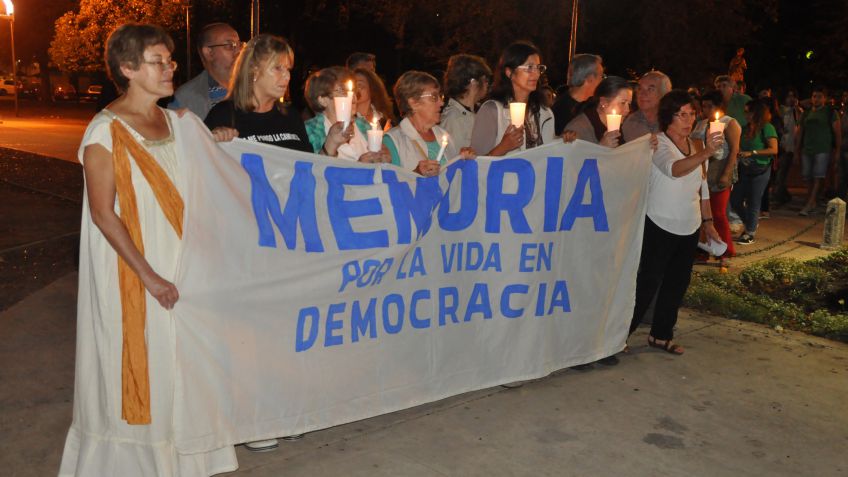 "Presentes, ahora y siempre..."