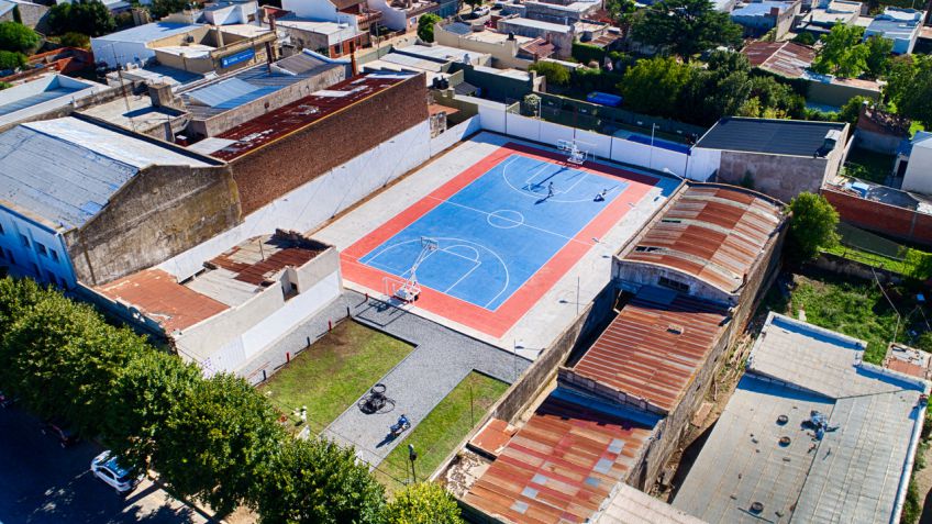 Este sábado, Ferro inaugura su playón polideportivo