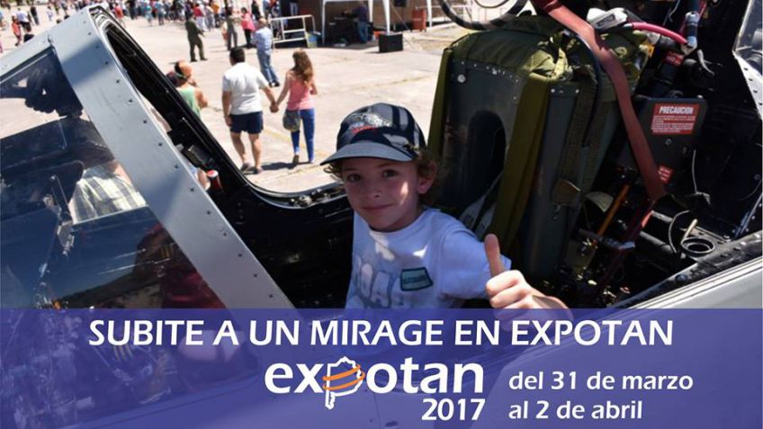 En Expotan, subite a un Mirage