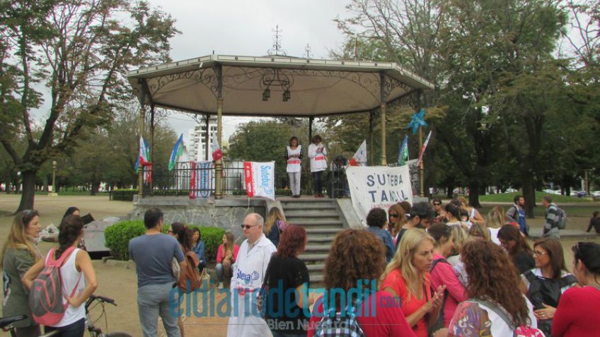 Los docentes se reunieron con un bajo porcentaje de acatamiento al paro
