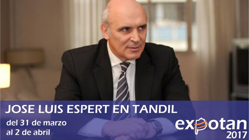 José Luis Espert en Expotan