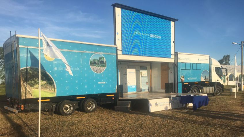 El Ministerio de Agroindustria presente en Expotan