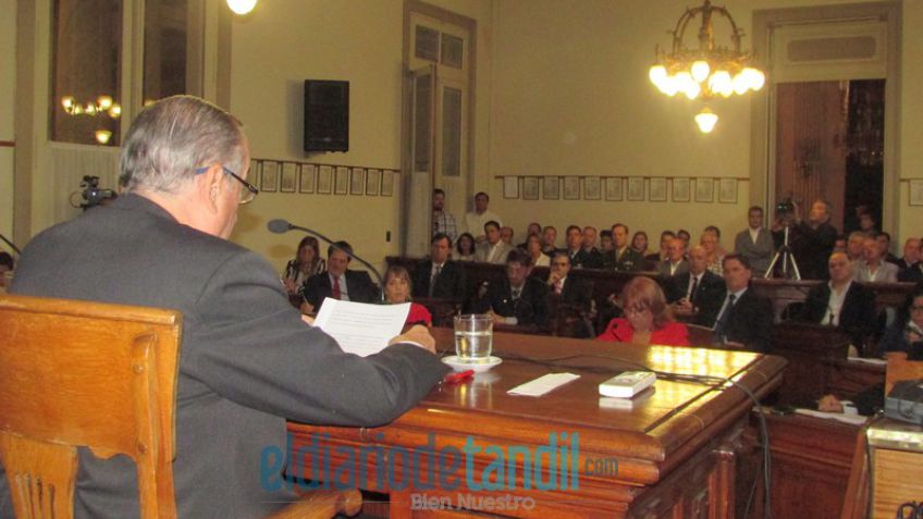 El intendente abrió el período de sesiones del Concejo Deliberante