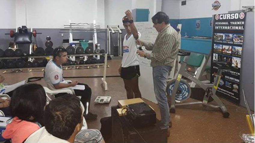 Curso internacional para personal trainers en la sede de la ISTA Tandil: club Rivadavia y Tandilsports