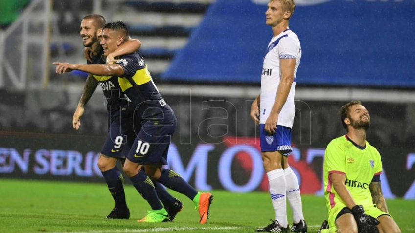 El líder Boca superó a Vélez en Liniers y mantuvo su ventaja