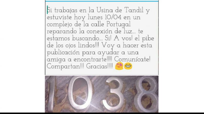 El amor tiene cara de empleado de la Usina