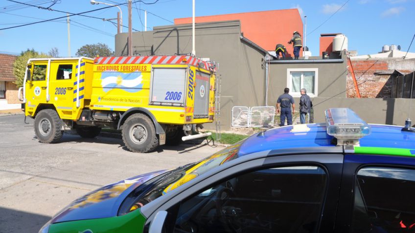 Principio de incendio afectó a una vivienda