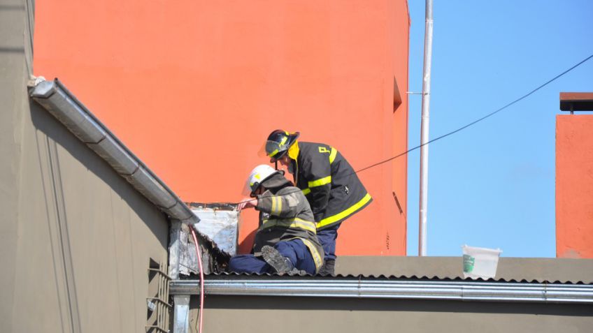 Principio de incendio afectó a una vivienda