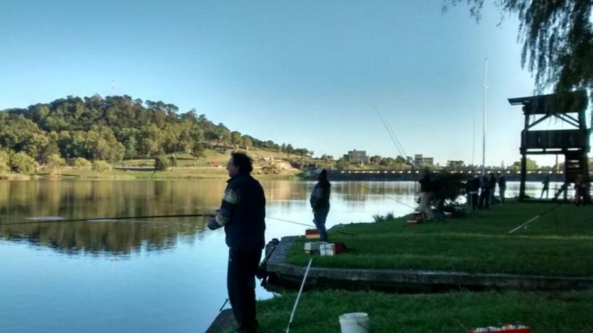 Se realizó el primer concurso del campeonato interno de pesca en el CNF