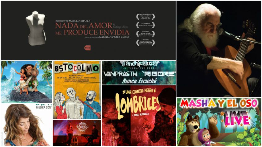 Tandil se llena de shows