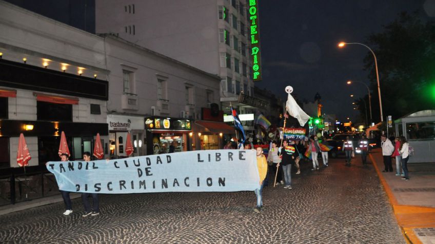 Marcharon para que Tandil sea una ciudad libre de discriminación