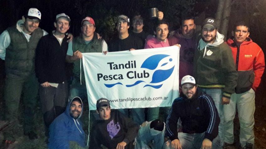 Tandil Pesca Club bien alto en el Provincial de pesca