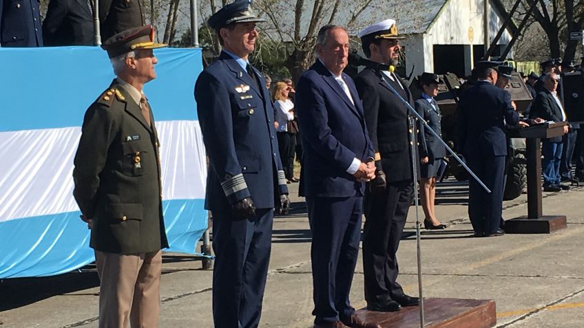 Emotivo y solemne acto por el aniversario del Bautismo de Fuego de la Fuerza Aérea Argentina 