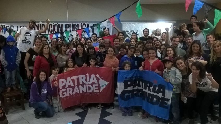 El movimiento Patria Grande homenajeó a las trabajadoras y trabajadores en su día